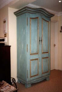 Painted armoire