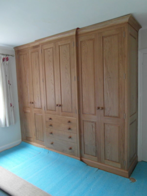 Oak Breakfronted Wardrobe #2